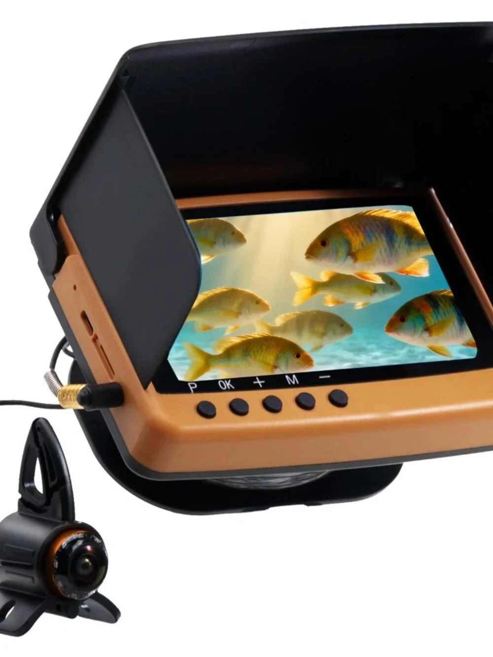 IP68 Waterproof Underwater Fishing Camera with Monitor | All-in-One Portable Fis